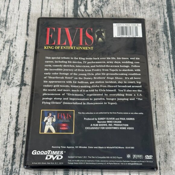 Elvis - King of Entertainment (DVD, 2002) starring Elvis Presley - Picture 2 of 10
